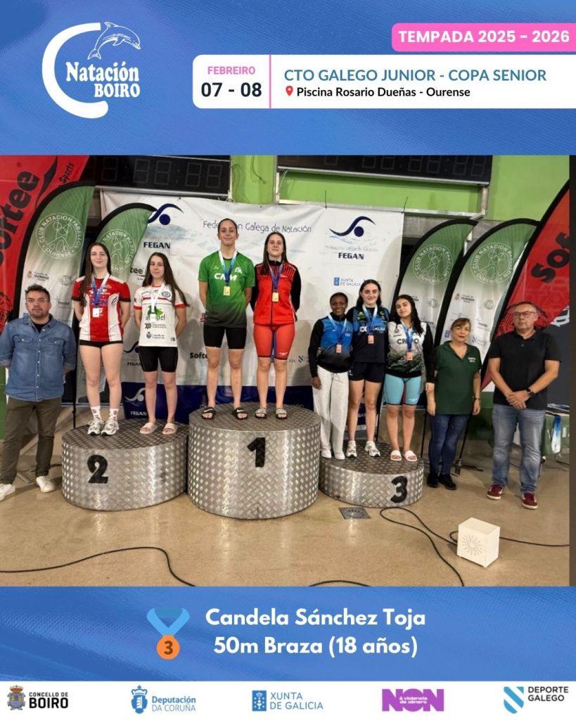 Campionato Galego de Natación Júnior de Inverno – Copa Sénior en Ourense