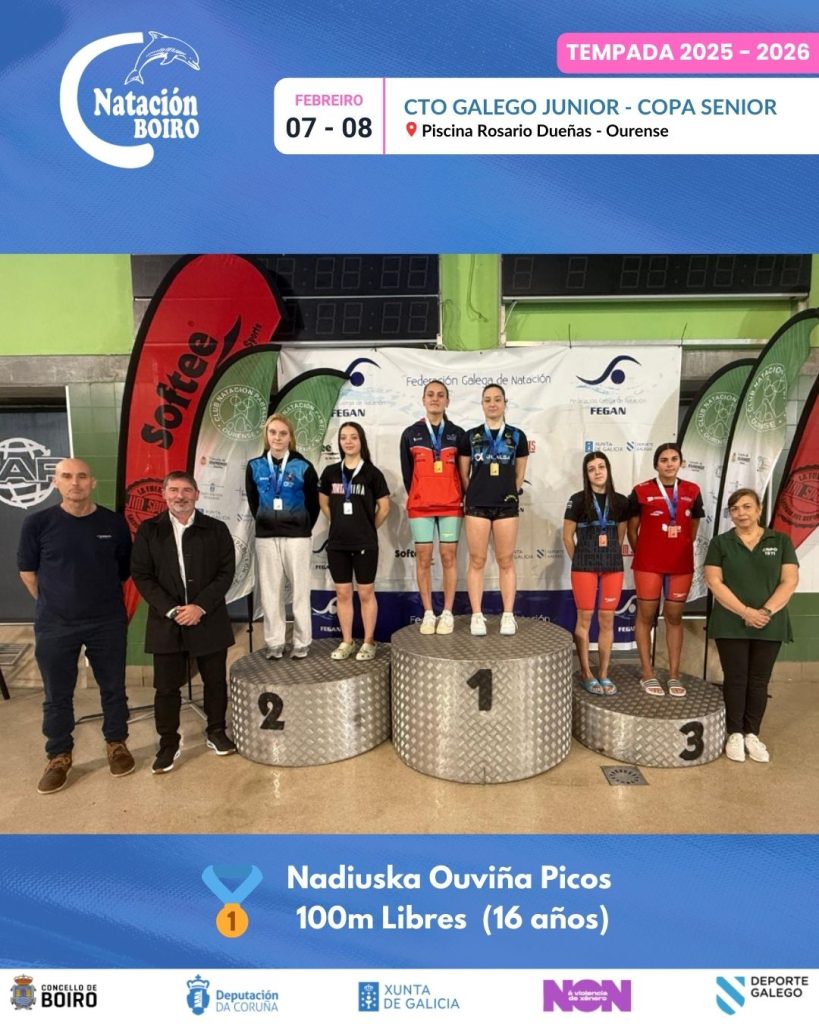 Campionato Galego de Natación Júnior de Inverno – Copa Sénior en Ourense