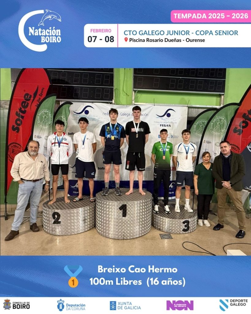 Campionato Galego de Natación Júnior de Inverno – Copa Sénior en Ourense