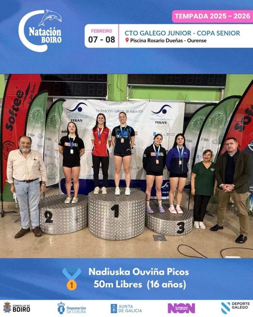 Campionato Galego de Natación Júnior de Inverno – Copa Sénior en Ourense