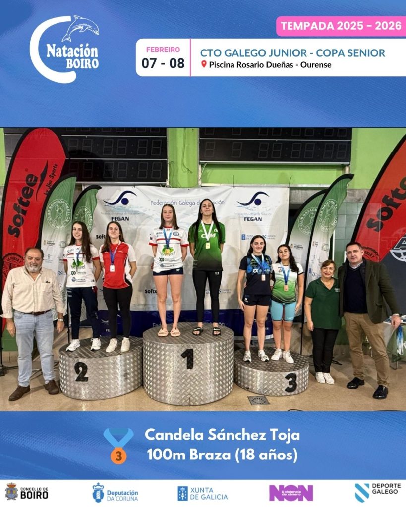 Campionato Galego de Natación Júnior de Inverno – Copa Sénior en Ourense