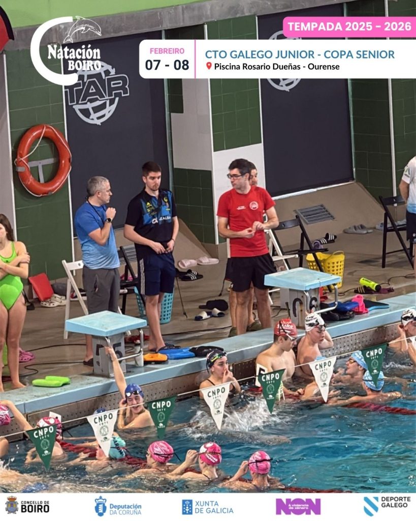 Campionato Galego de Natación Júnior de Inverno – Copa Sénior en Ourense